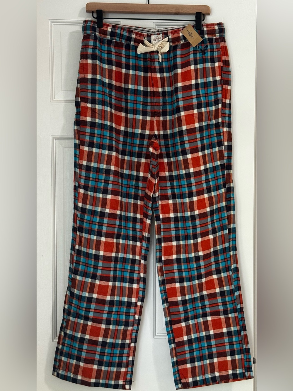 American Eagle Heritage Plaid Flannel Pajama Lounge Pants NWT M